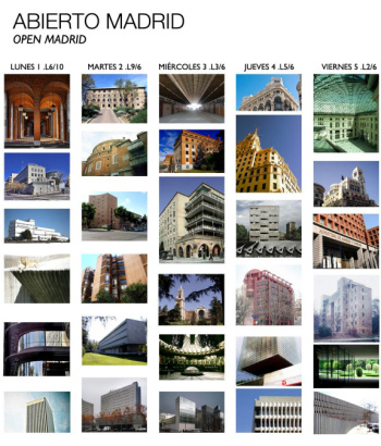 En este momento estás viendo Semana de la Arquitectura 2012