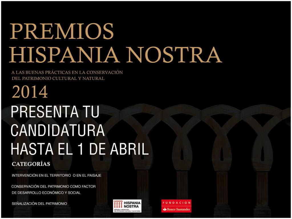 Lee más sobre el artículo Premios Hispania Nostra del patrimonio cultural y natural 2015